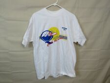 Camiseta 1990's Surfing MOORE QAT Catch the Wave board Hanes Beefy Carissa G EUA, usado comprar usado  Enviando para Brazil