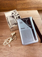 Transistor de radio vintage de radio vintage portátil PHILIPS 90 AL 078 solo radio AM segunda mano  Embacar hacia Argentina