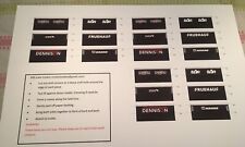 1/50 Rear mud guards adhesive decals, for Corgi trailer, Code 3 .(WSI, Tekno). for sale  Shipping to Ireland
