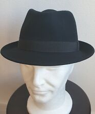 Chapeau laine noir d'occasion  Paris XIX