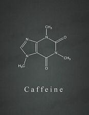 Caffeine molecule print for sale  Nutley