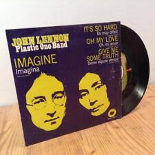 JOHN LENNON PLÁSTICO ONO BAND [IMAGINE] 1972 MÉXICO EP 45 EPEM-10616 Apple segunda mano  Embacar hacia Argentina