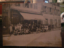 Foto antiga 1925 Brignais 69 festa de recrutas frente um café comprar usado  Enviando para Brazil