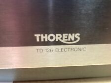 Thorens 126 electronic d'occasion  Expédié en Belgium