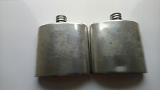 Pair pewter hip for sale  Ireland