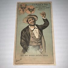 Vintage advertising card for sale  Madison