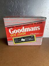 Goodmans radio cassette for sale  CLACTON-ON-SEA