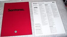 Folheto de vendas Volkswagen Santana CX LX GX 1984 ANO MODELO Agosto 1983 Em Francês comprar usado  Enviando para Brazil