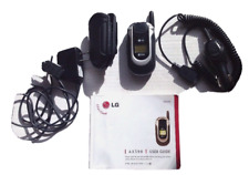 LG AX390 COLOR PTT PUSH TO TALK CELULAR PRETO REDE VERIZON, FUNCIONANDO comprar usado  Enviando para Brazil