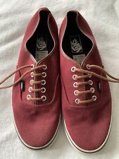 Vans men burgundy for sale  TUNBRIDGE WELLS