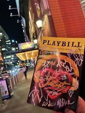 Playbill musical da Broadway assinado pelo elenco original de Julieta e Julieta Romeu Wolfe, usado comprar usado  Enviando para Brazil
