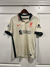 2021/2022 Liverpool FC Away Kit Jersey White Nike Men’s Medium for sale  Shipping to South Africa