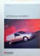 Vauxhall astravan sportiv for sale  BIGGLESWADE