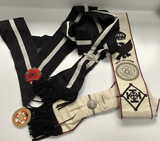 Vintage masonic sashes for sale  HULL