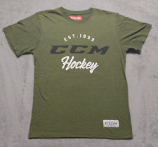 Camiseta esportiva verde média CCM Hockey Est 1899 comprar usado  Enviando para Brazil