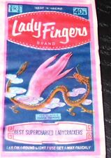 Lady fingers firecracker for sale  Kenilworth