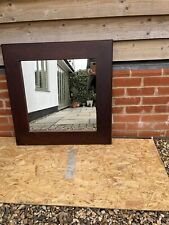 Oak stained mirror for sale  IPSWICH