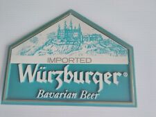 wurzburger sign beer vintage for sale  Coplay