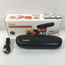 Oragerju K01 Black Rechargeable Electric Can Opener With Replaceable Blade for sale  Shipping to South Africa