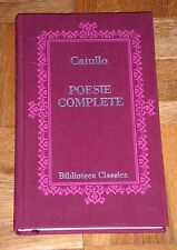 Catullo poesie complete usato  Genova