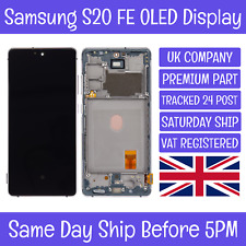 Samsung Galaxy S20 FE SM-G780/G781 OLED tela LCD digitalizador de toque + quadro comprar usado  Enviando para Brazil