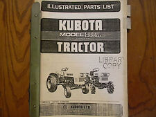 Kubota L225, L225DT Tractor Parts Manual for sale  Akron