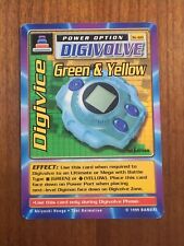 Digivice green yellow for sale  Bordentown