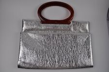 Vintage silver tote for sale  Littleton