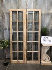 2 wood door glass for sale  Payson