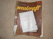 Patons woolcraft book for sale  DURHAM