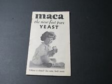 Livro panfleto vintage de receitas de fermento de maca cabelo encaracolado menina na capa comprar usado  Enviando para Brazil