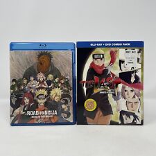 Naruto - Road To Ninja & The Last: Naruto The Movie (2 conjuntos Blu-Ray/DVD, 2014) comprar usado  Enviando para Brazil