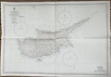 Carte marine cyprus d'occasion  Pomarez