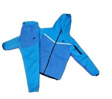 Novo conjunto masculino Nike Tech moletom de algodão com zíper e moletom azul celeste GG, usado comprar usado  Enviando para Brazil