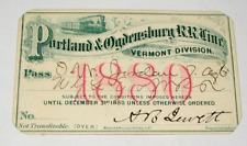 1880 portland ogdensburg for sale  Waukesha