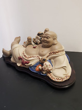 Statua ceramica buddha usato  Italia