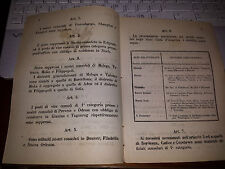 Regio decreto 1888 usato  Italia
