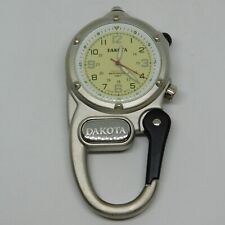 Relógio masculino DAKOTA Rock Solid Time quartzo analógico chaveiro carabina nova bateria comprar usado  Enviando para Brazil