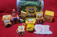 Lote de brinquedos Big SpongeBob 10 peças - com lancheira cubo Rubiks Gary notas adesivas mais comprar usado  Enviando para Brazil