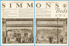 Usado, 1917 Simmons Beds Kenosha WI loja de móveis janela vestir San Francisco CA anúncio comprar usado  Enviando para Brazil