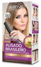 Kativa Blonde Brazilian Kit de alisado para cabello claro / rubio, usado segunda mano  Embacar hacia Mexico