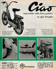 Pubblicita 1969 ciao usato  Biella