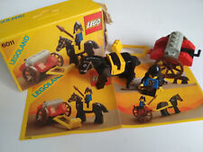 Vintage (1985) LEGO Castle 6011 Black Knight's Treasure Komplet z OBA i oryginalnym opakowaniem na sprzedaż  PL