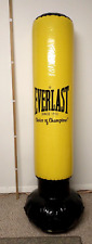 Saco de pancadas inflável Everlast não usado testado 5 pés amarelo adulto comprar usado  Enviando para Brazil