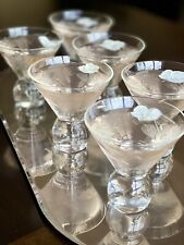 Vintage martini glasses for sale  Simpsonville