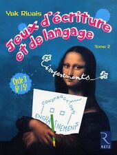 Jeux écriture langage d'occasion  France