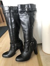 Stiefel damen schwarz gebraucht kaufen  Grammetal