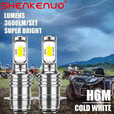 2x Bombilla LED para Suzuki King Quad LTF4WDX LTF300F LTA700X 100W H6M P15D segunda mano  Embacar hacia Mexico