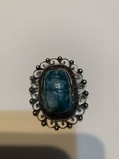 Antique silver scarab for sale  ABERDEEN