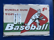 Baseball tin sign for sale  Hudson